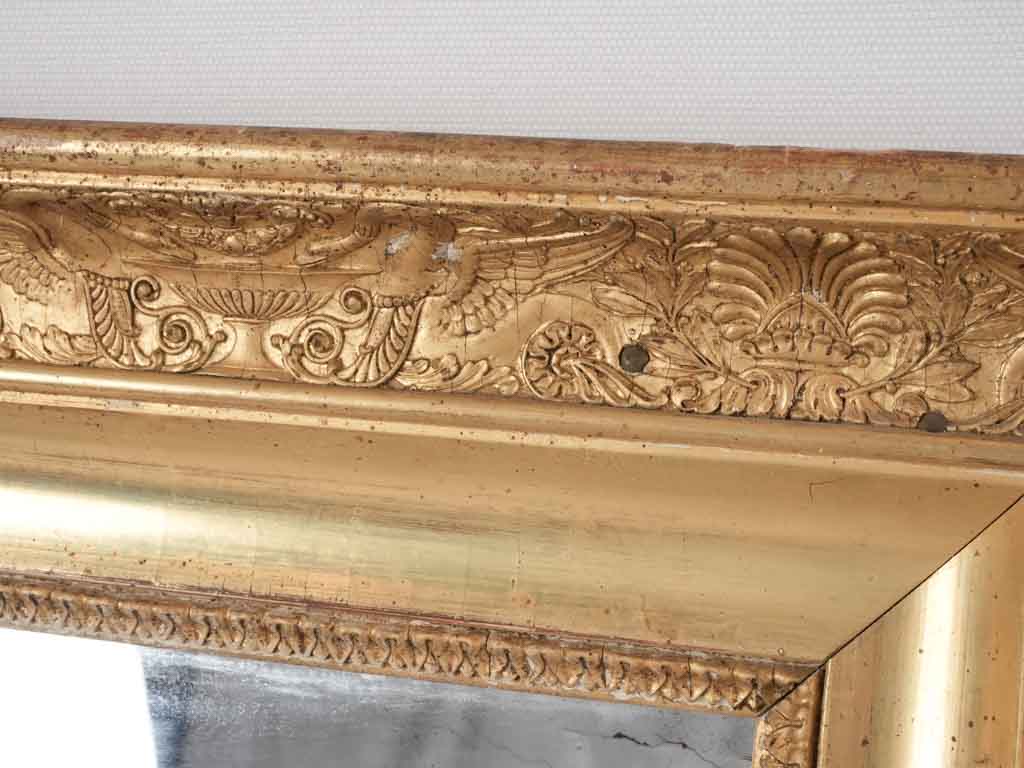 Elegant living room Directoire mirror