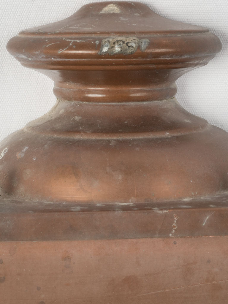 Timeless French glass-paneled wall lantern