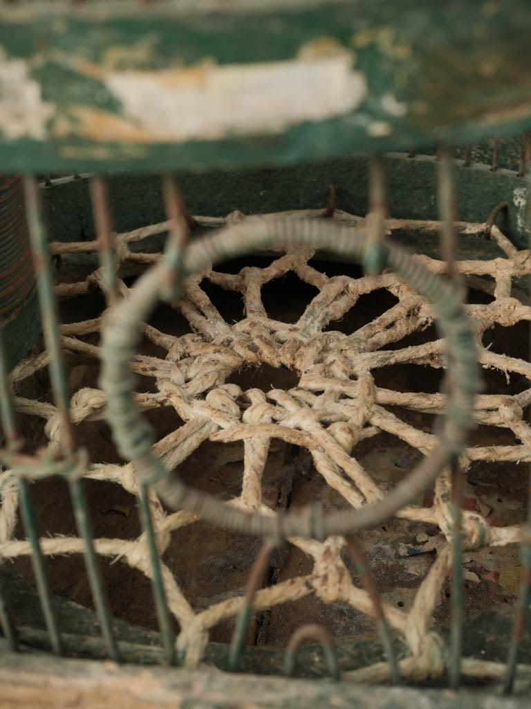 Traditional, Worn, Wooden Birdcage