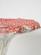 French cement toadstool evoking natural charm