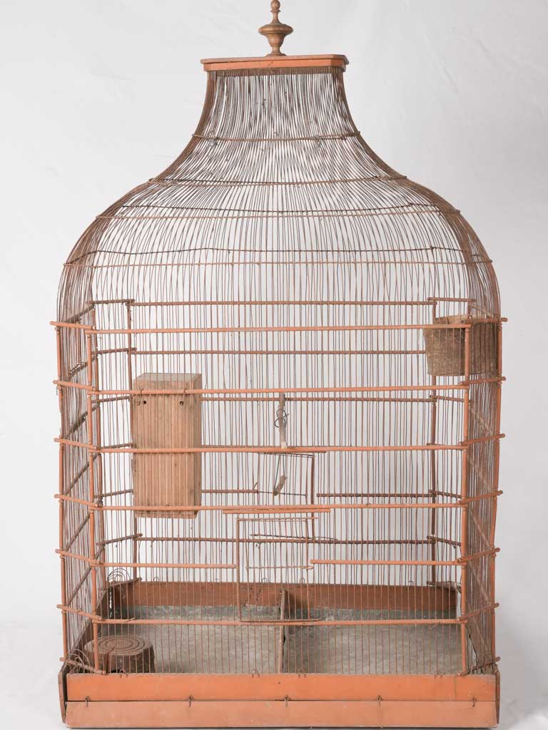 Large antique French birdcage 53¼"