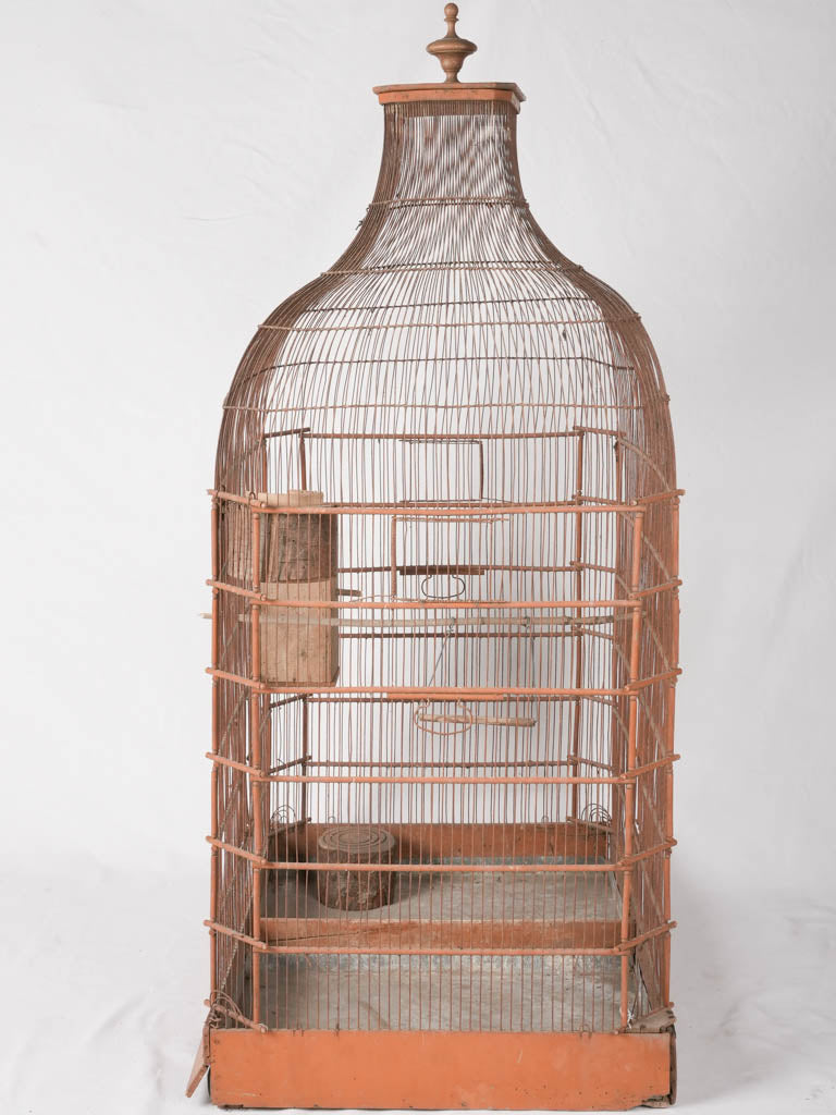 Large antique French birdcage 53¼"