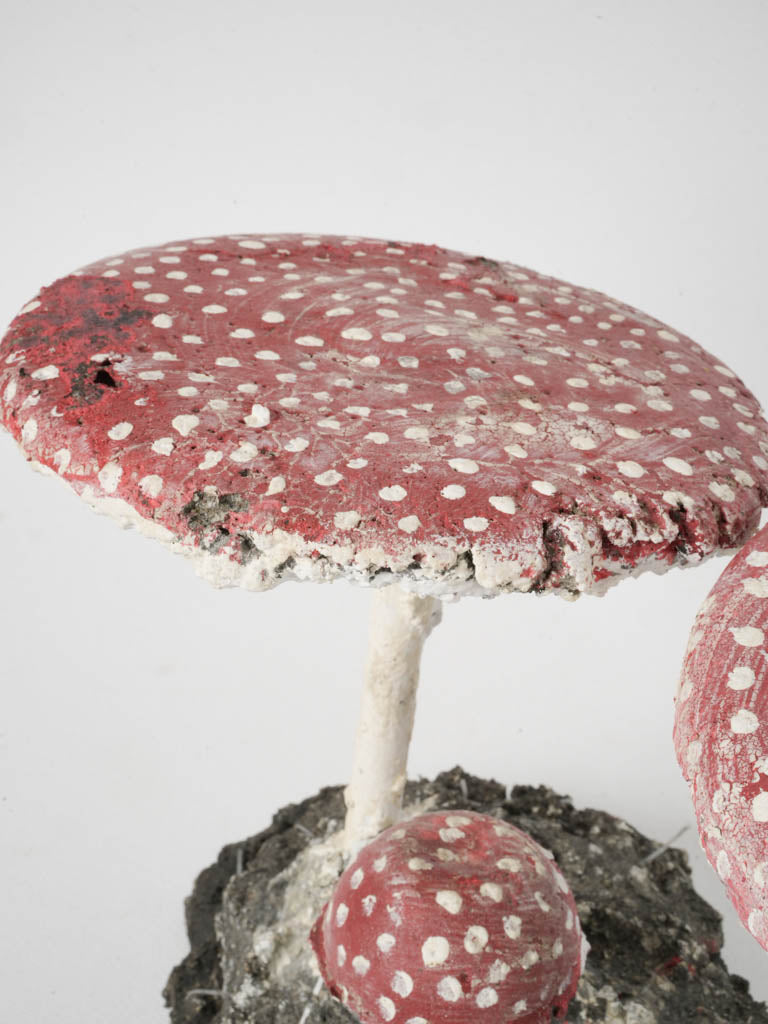 Nature-Inspired Toadstool Garden Sculpture