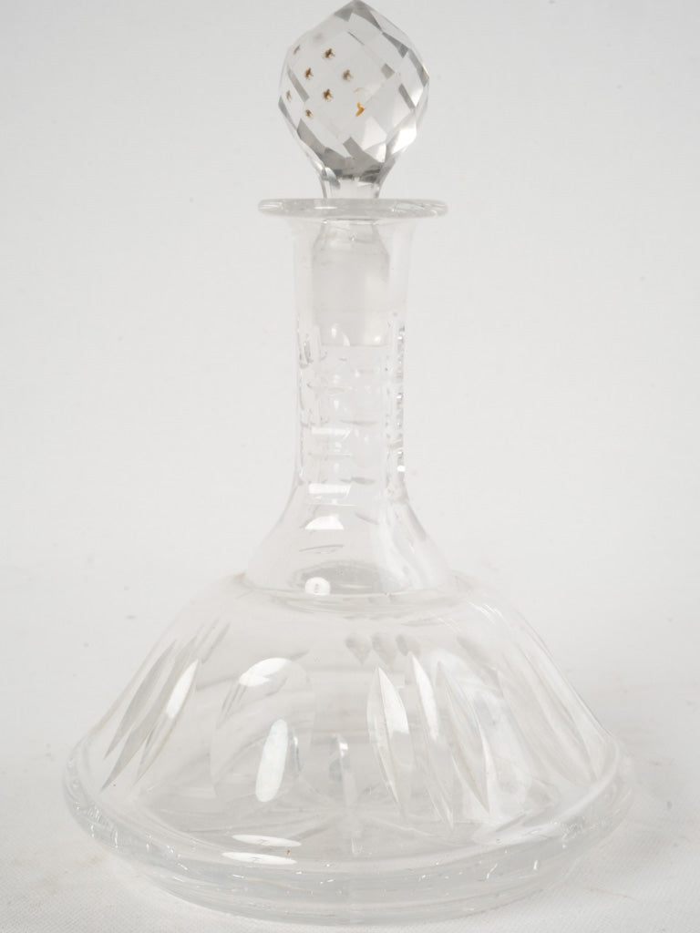 Understated sophisticated crystal vessel