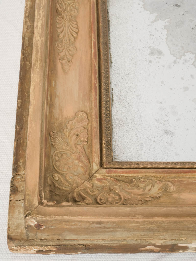 19th Century French Restoration Period Mirror 24" x 19"