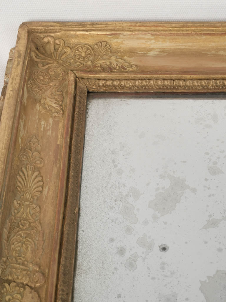 19th Century French Restoration Period Mirror 24" x 19"