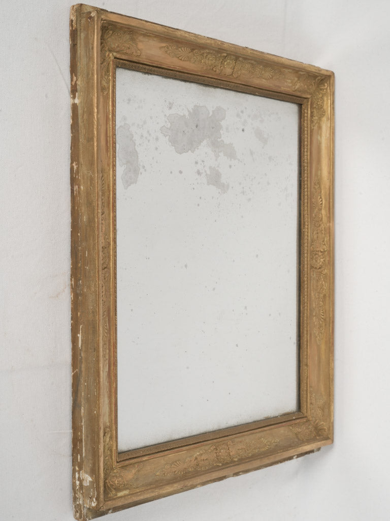 19th Century French Restoration Period Mirror 24" x 19"