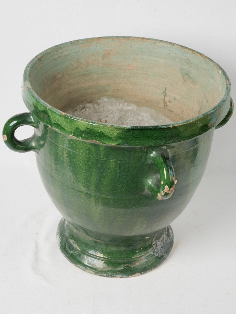 Traditional Emerald Green Castelnaudary Urn