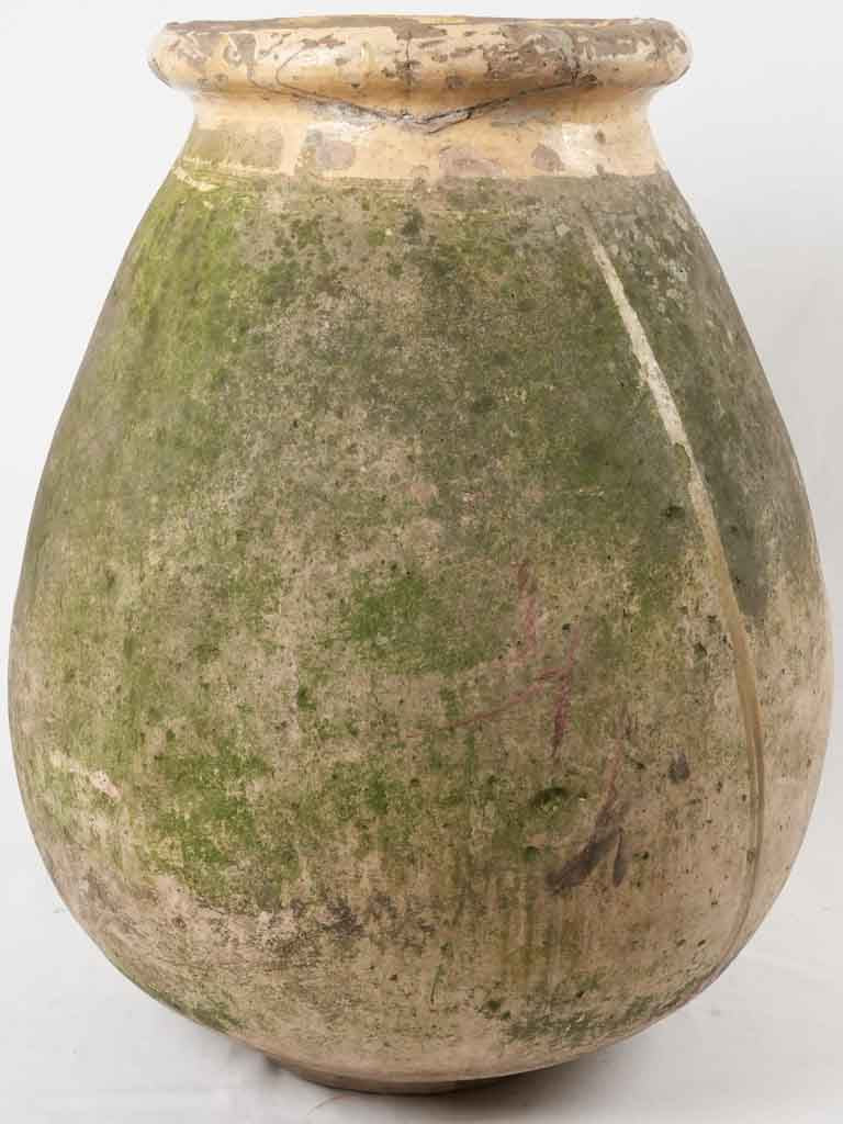 Antique Large Biot Olive Jar