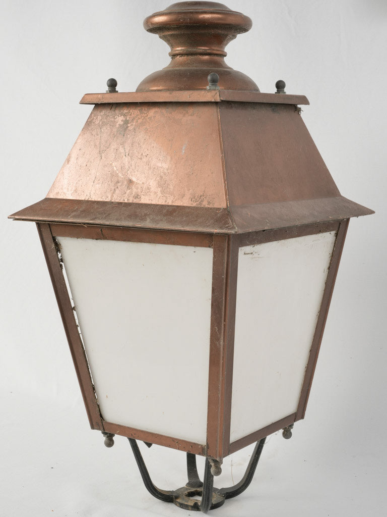 Vintage French Copper Lantern