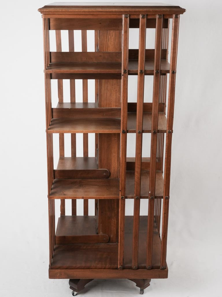 Vintage 1900s Terquem square bookshelf