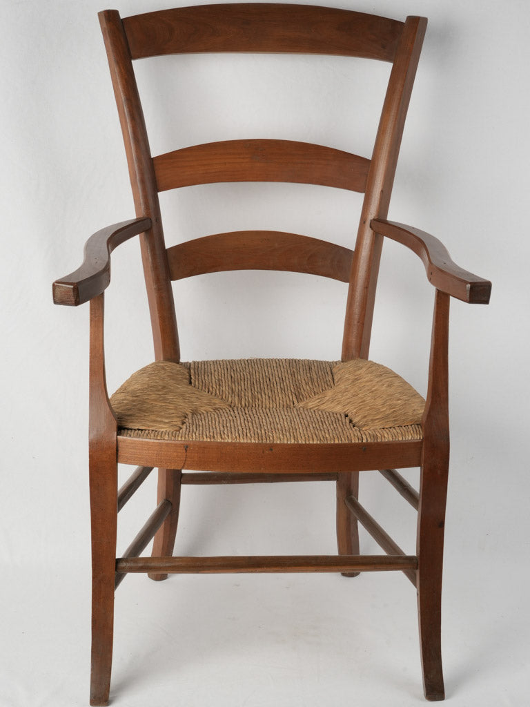 Vintage Provencal ladderback chair