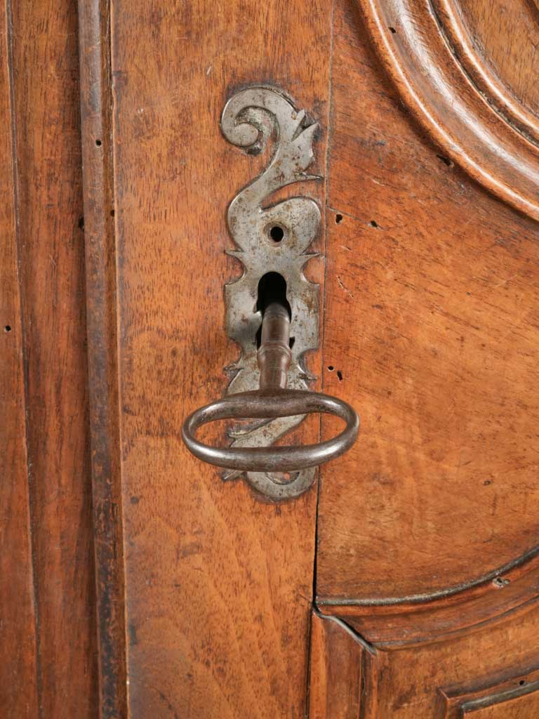 18th century French armoire - walnut 90½" x 59"