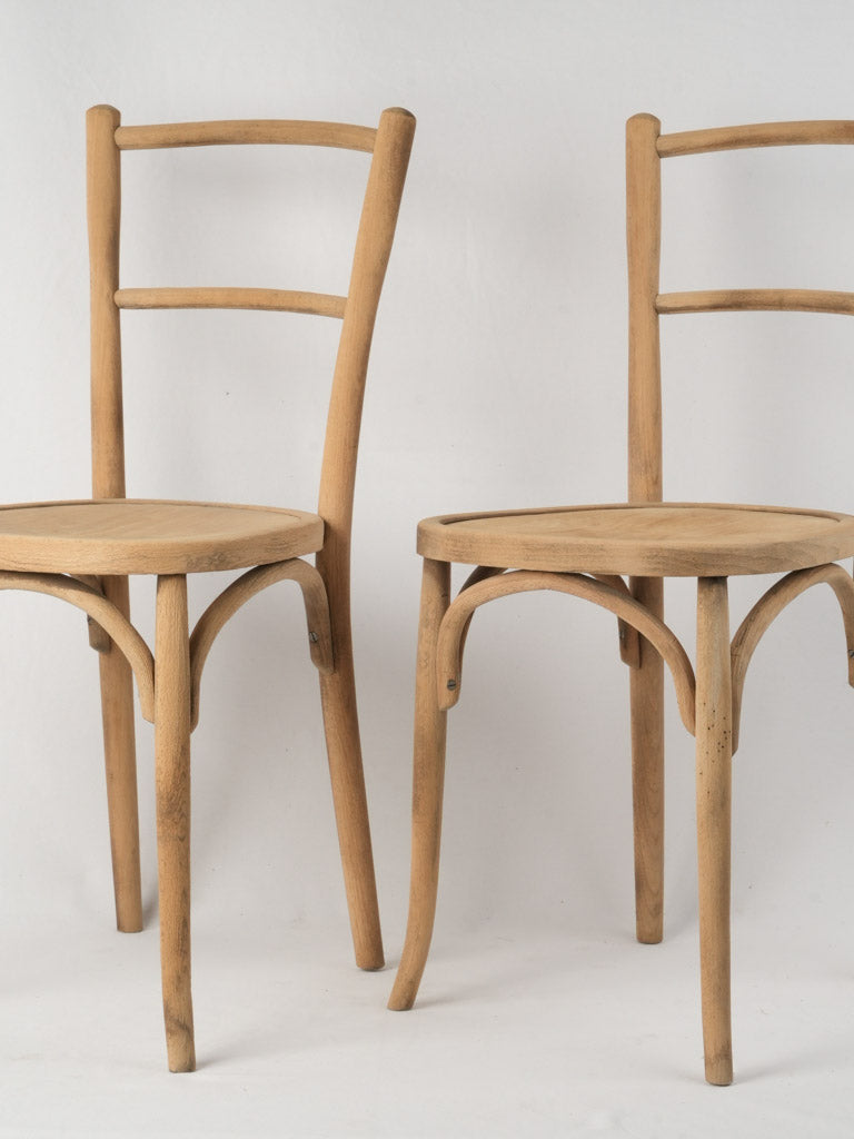 Durable mid-century wooden chairs