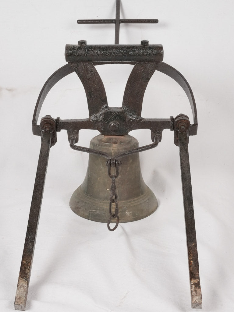 19th century French chapel bell 51½"