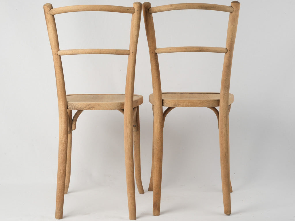 French vintage bentwood chairs