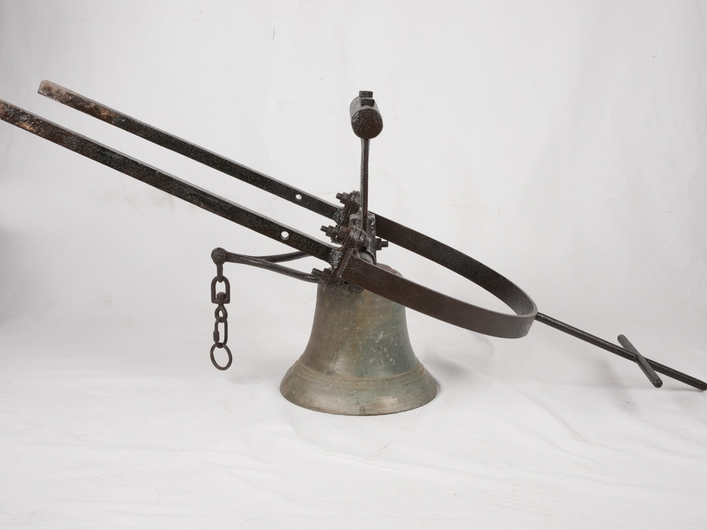 19th century French chapel bell 51½"