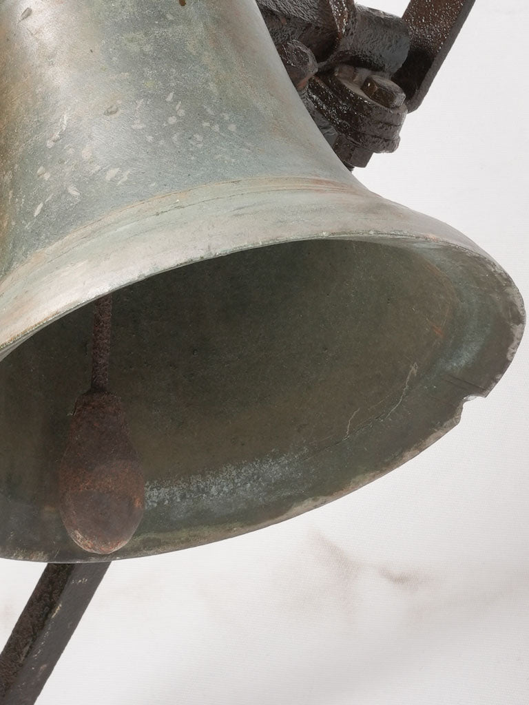 19th century French chapel bell 51½"