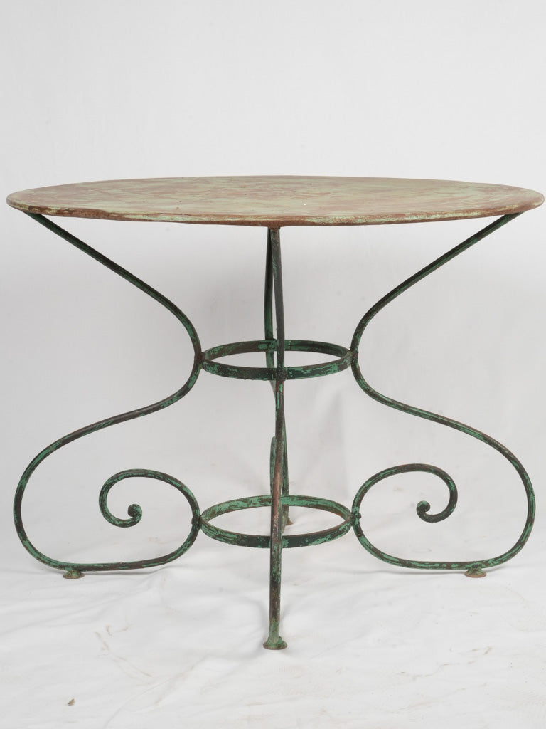 Charming early 20th-century vintage garden table