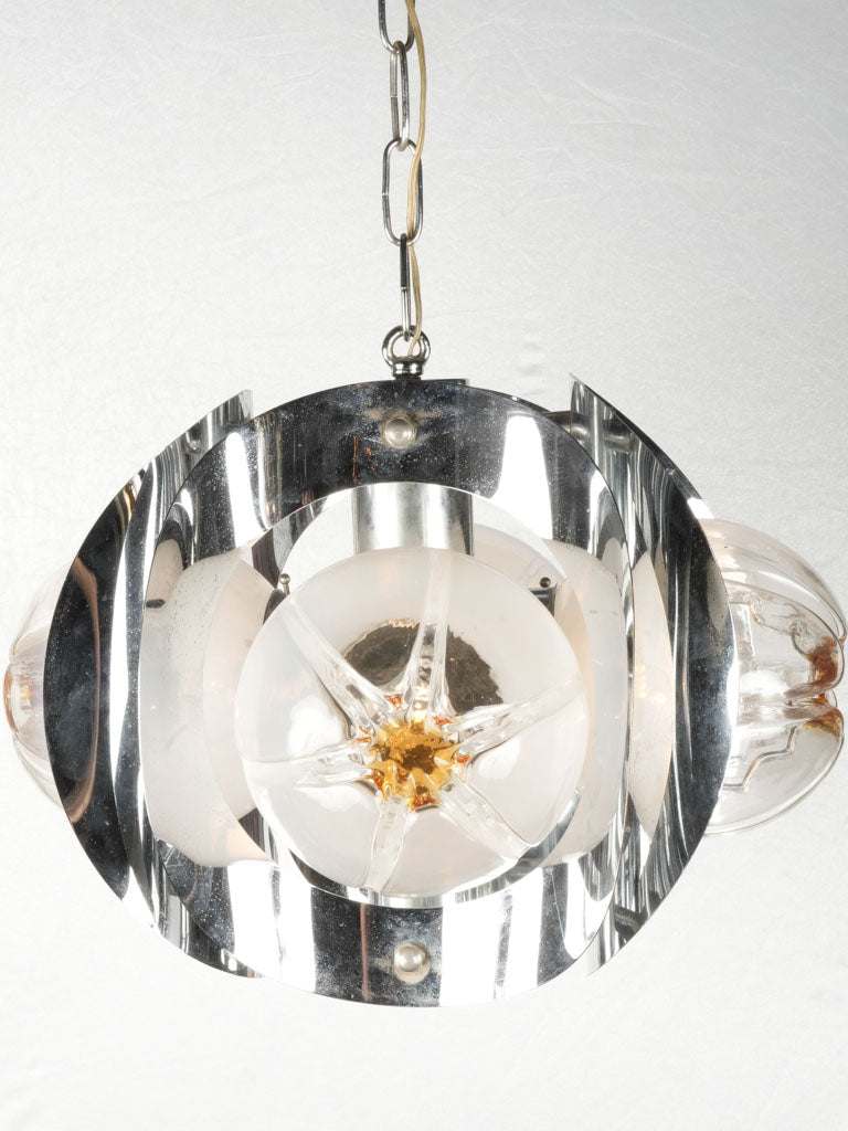 Mazzega geometric pendant light 11¾"