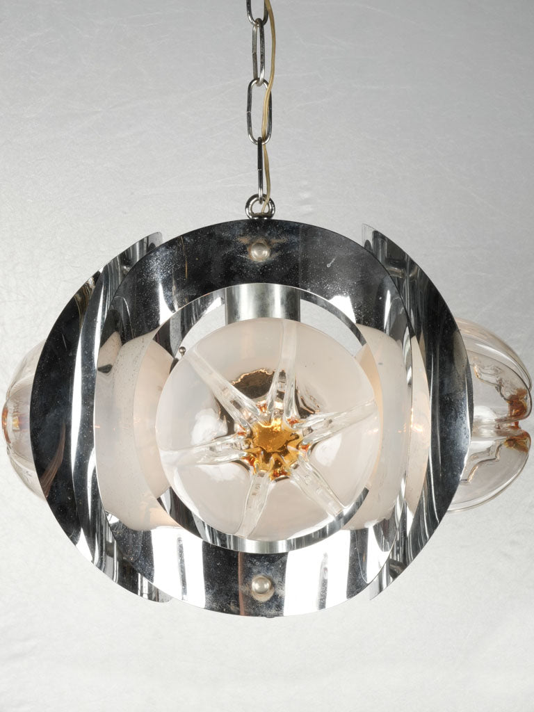 Mazzega geometric pendant light 11¾"