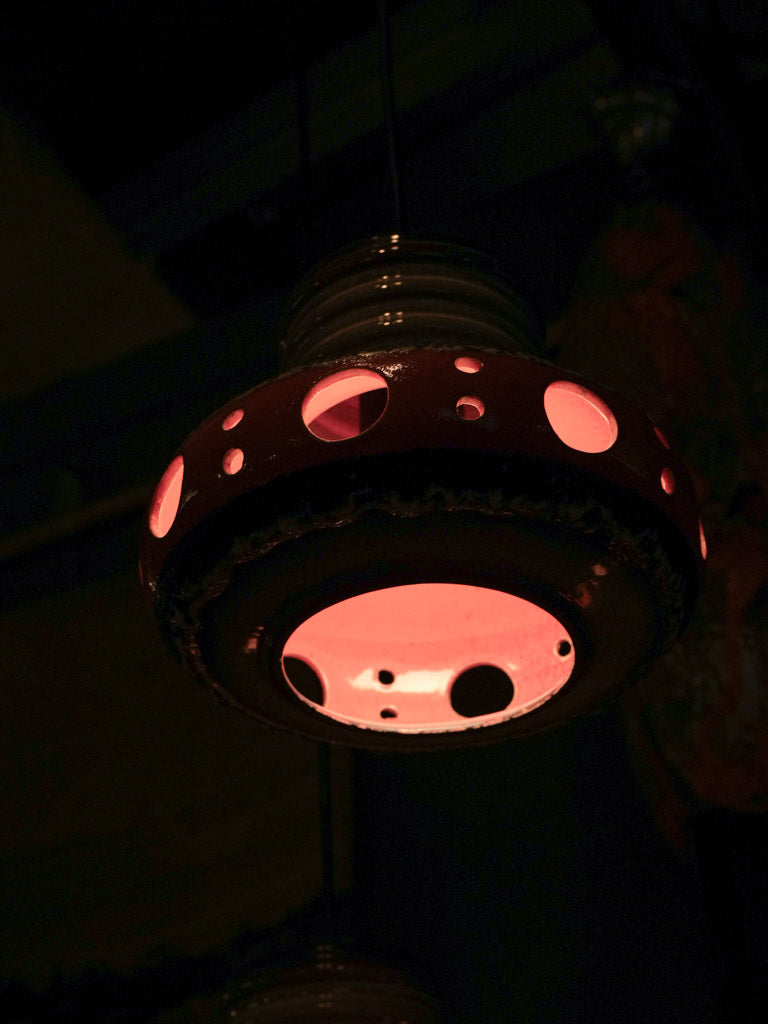 Retro playful aesthetic pendant lamp  