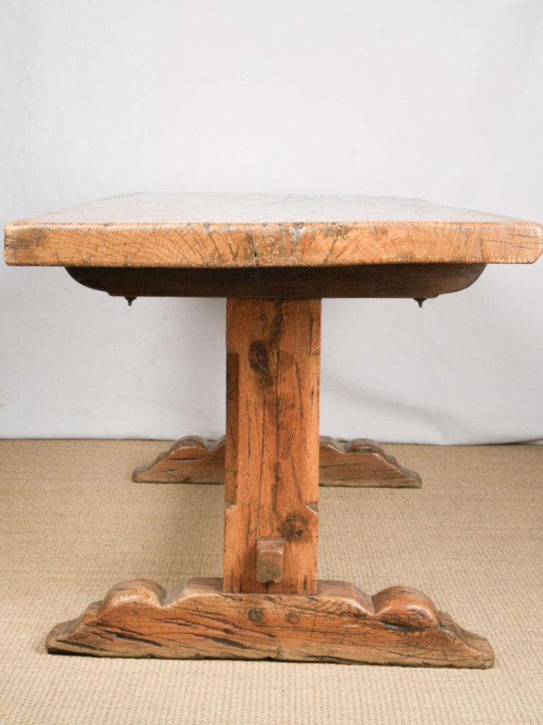 1950s crafted oak kitchen table