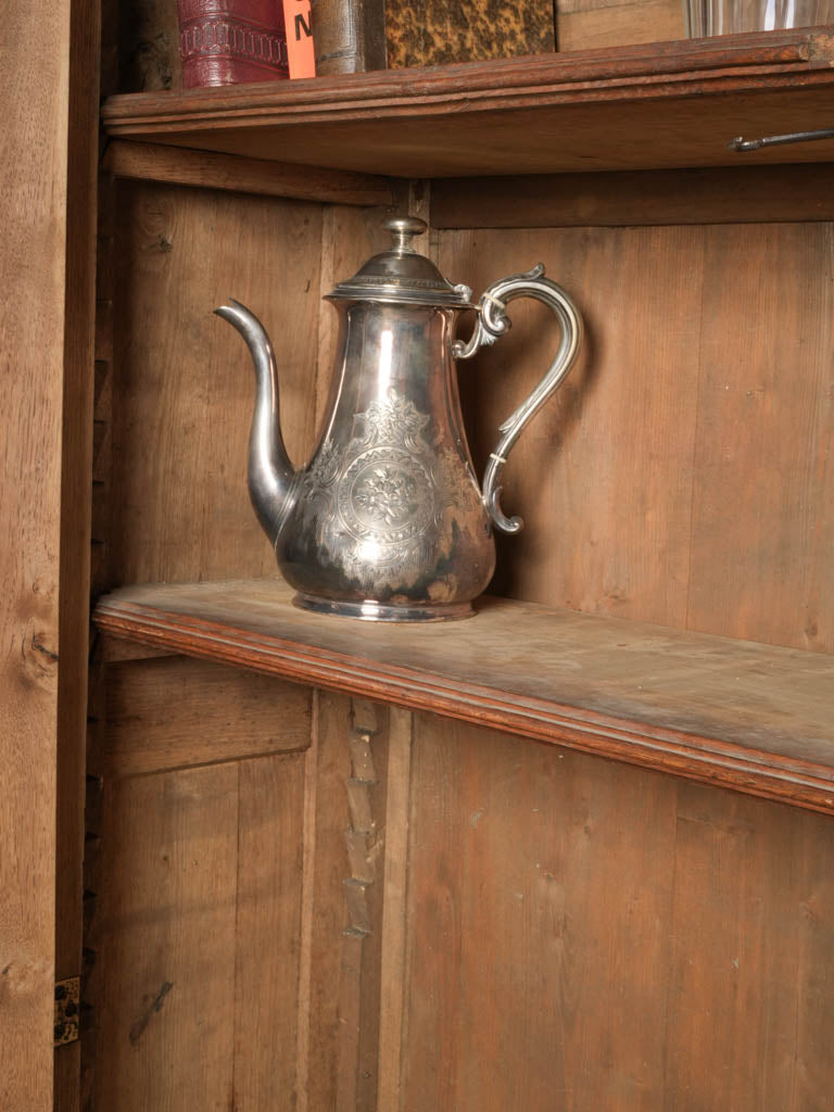 Pair of antique French bookcases / storage cabinets - early 20th century 94½" x 47¾"