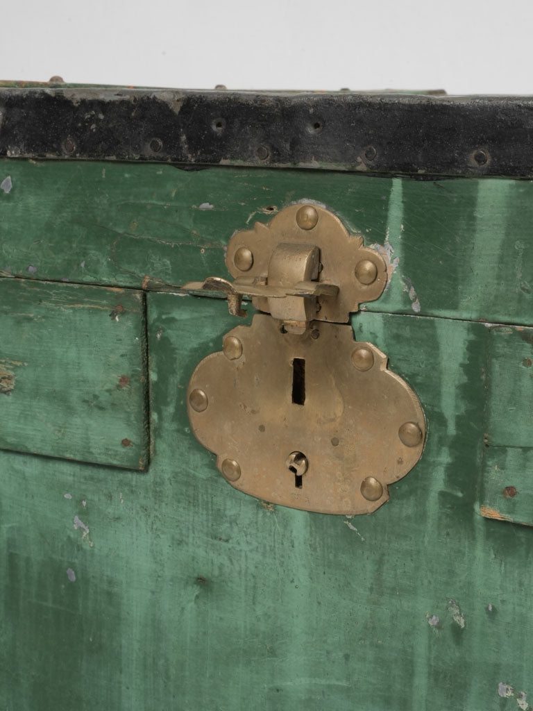 Robust Indochina wooden storage trunk