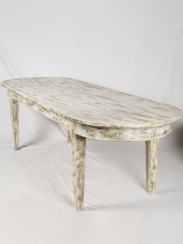 Distressed French Oval Dining Table