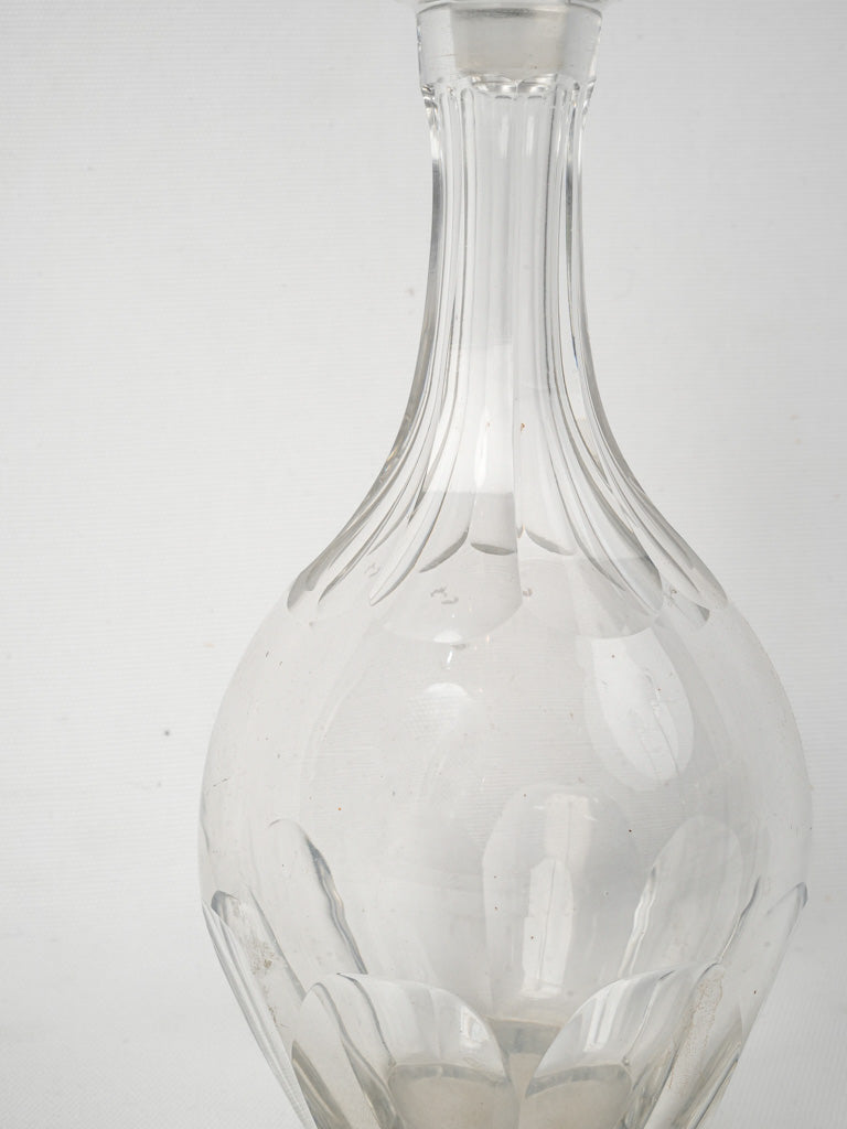 Elegant French bistro wine carafe