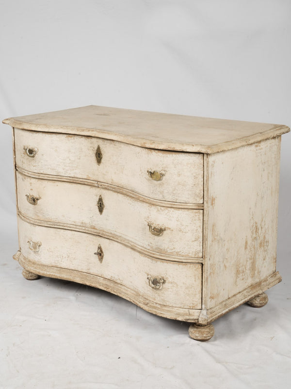 19th Century Refined Bow Front Commode