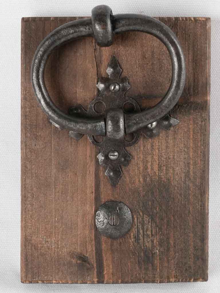 18th century French door knocker 5½"