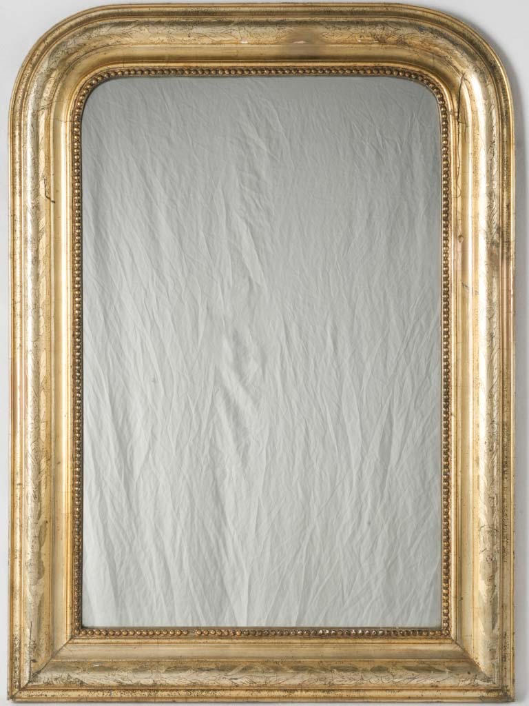 Gilded, vintage Louis Philippe mirror