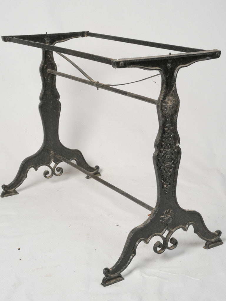 Vintage cast iron bistro table base