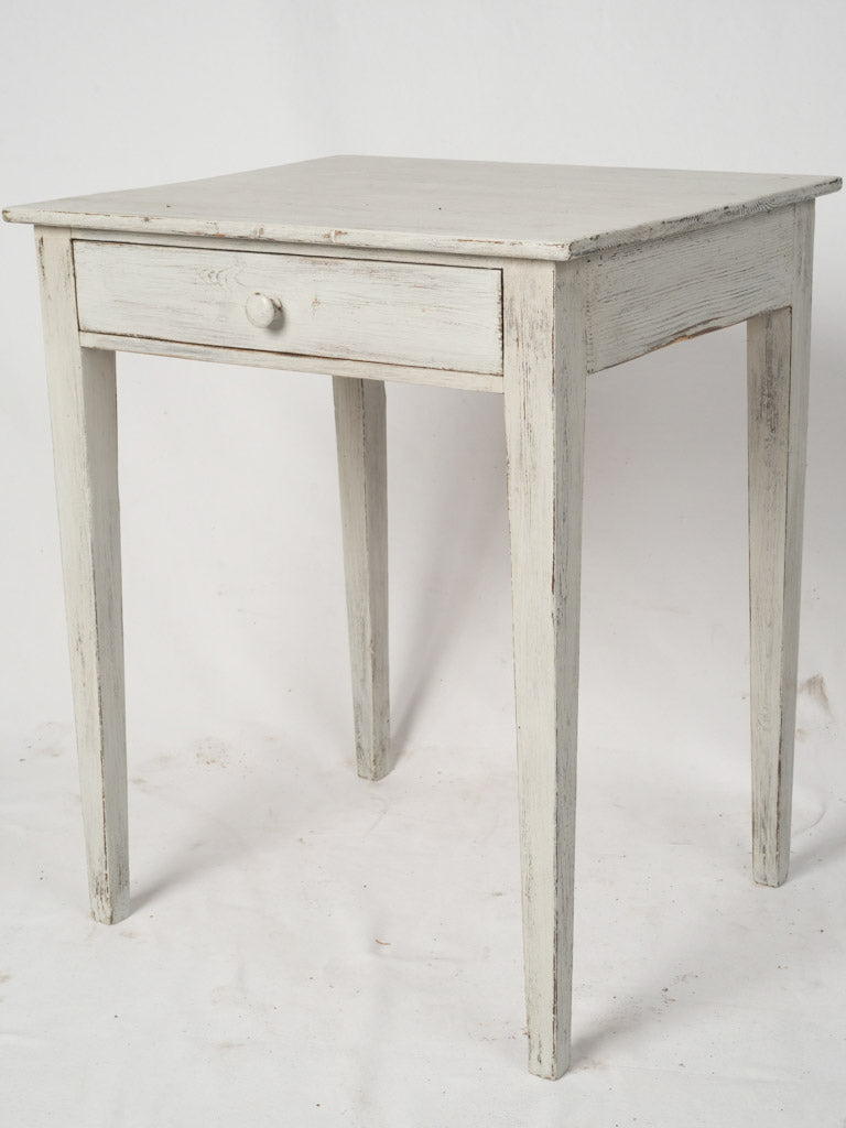 Elegant late-nineteenth century pine nightstand