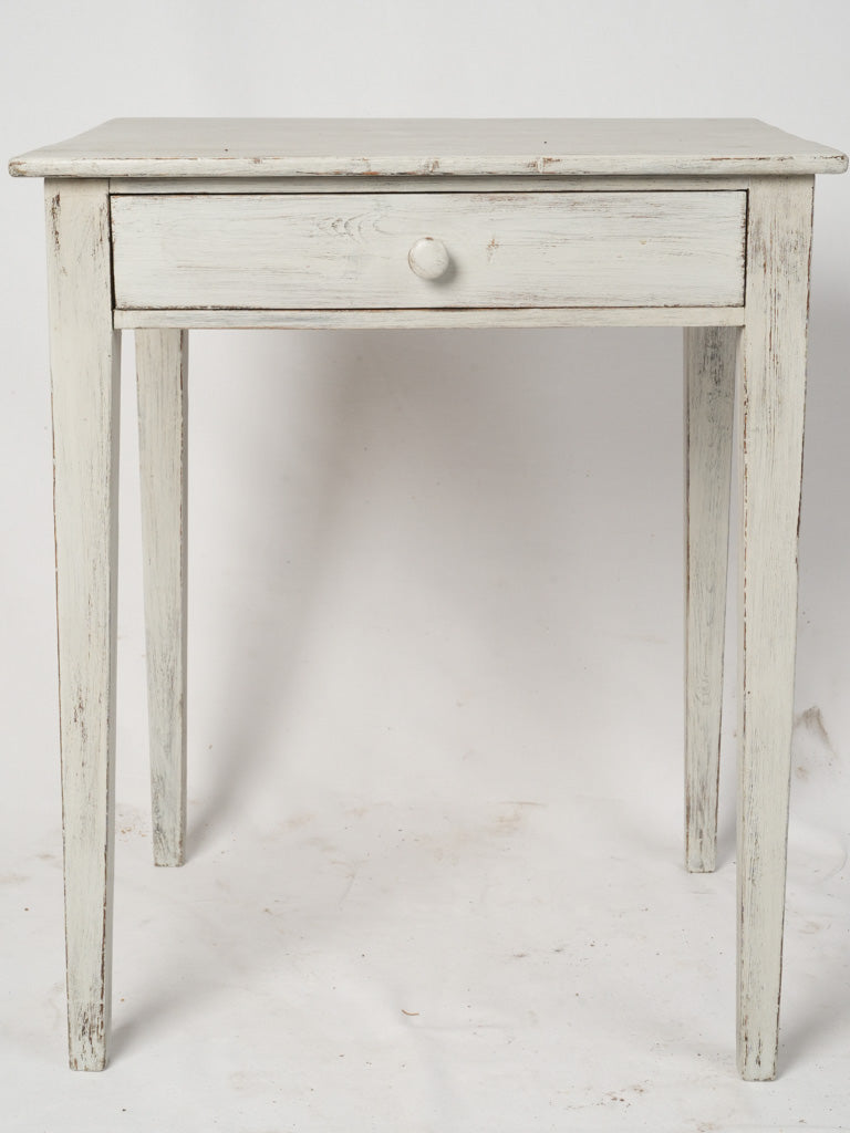 Simple, traditional pine side table