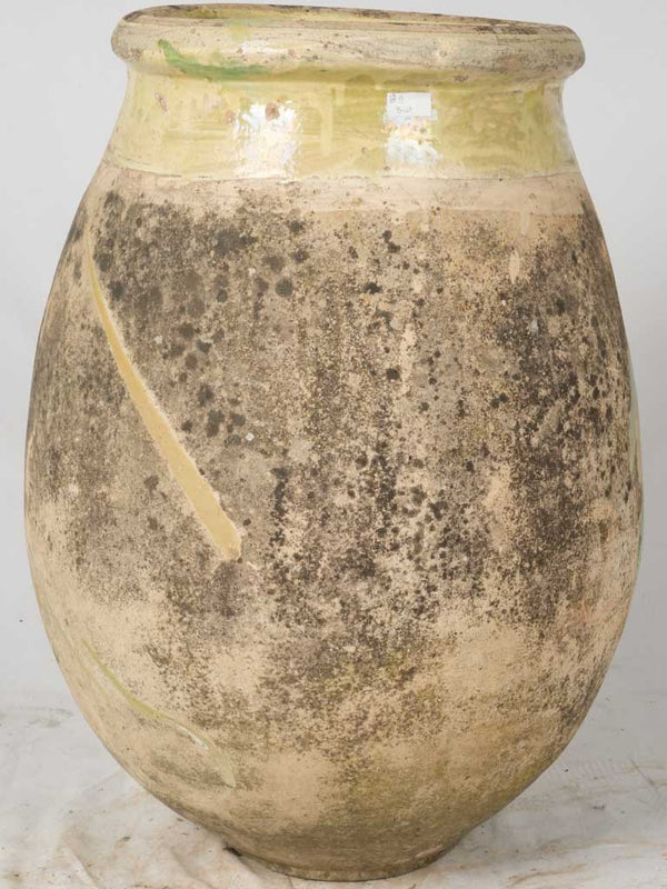 Weathered Mediterranean Biot pottery jar