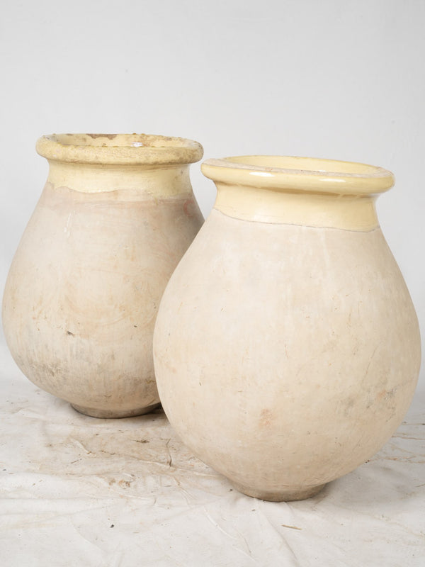 Weathered Antique Terracotta Biot Jars