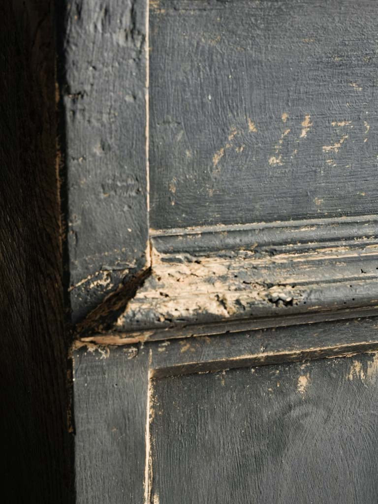 Distressed, historic Louis XIII buffet