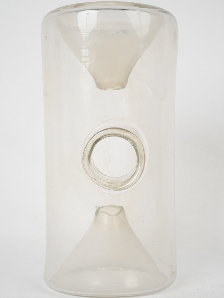 Authentic Provence lead-weighted glass trap