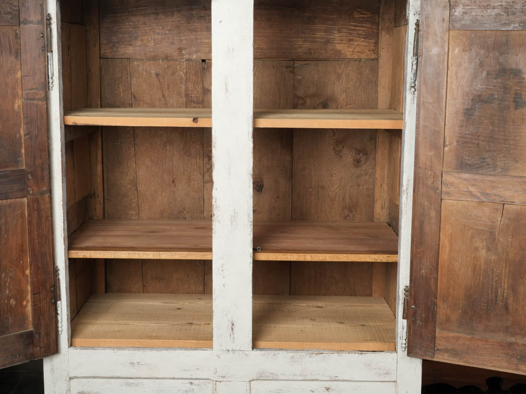 Rustic Ardèche chestnut wood cupboard