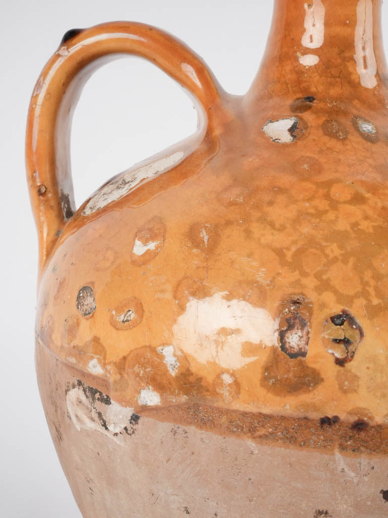 Provincial one-handle earthenware pitcher