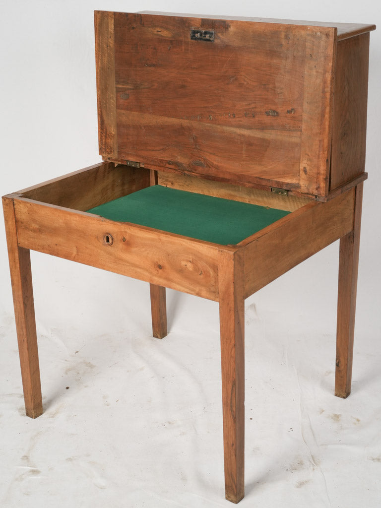 Ornate nineteenth-century walnut desk