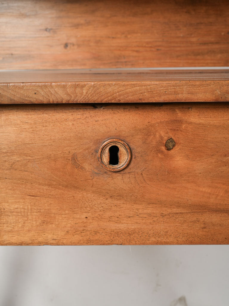 Classic wooden shelf storage desk