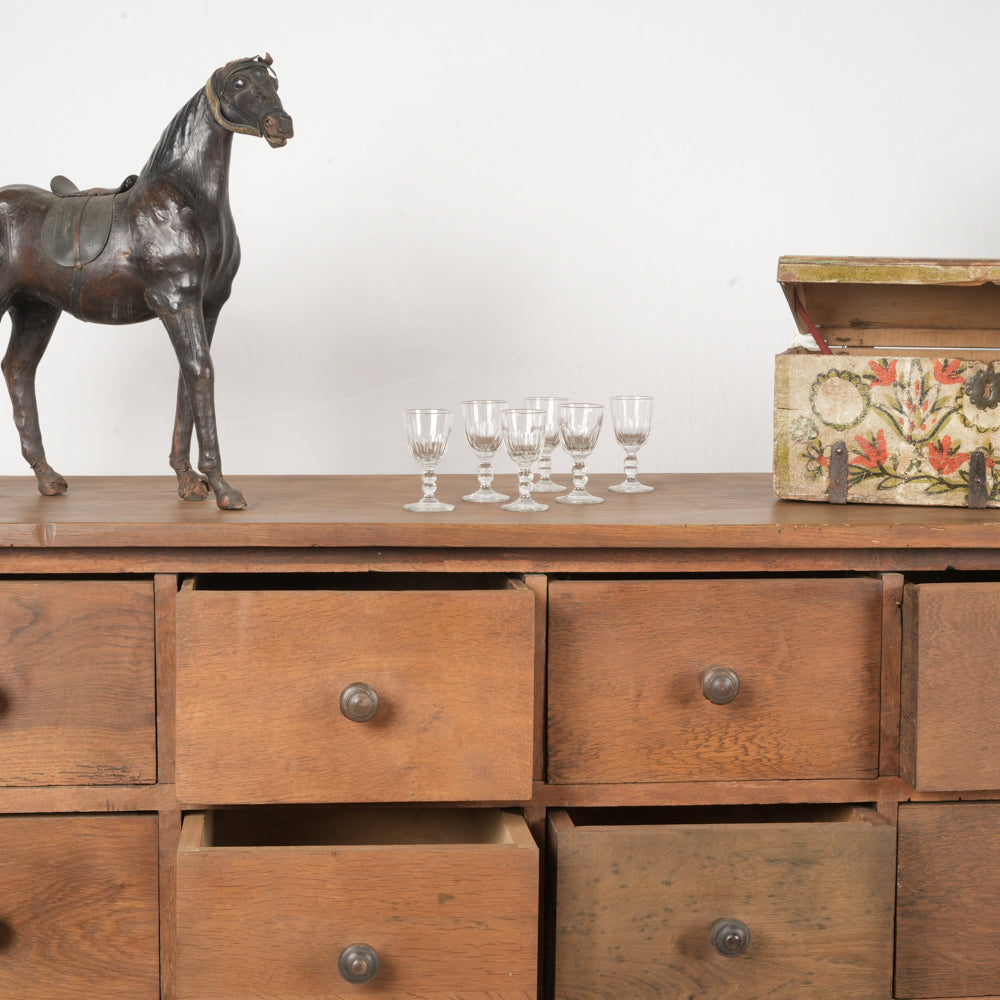 18th-Century French Marriage Chest w/ Floral Motifs