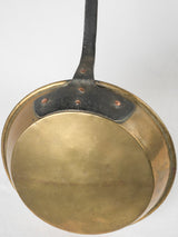 Traditional 19th-century French copper skillet