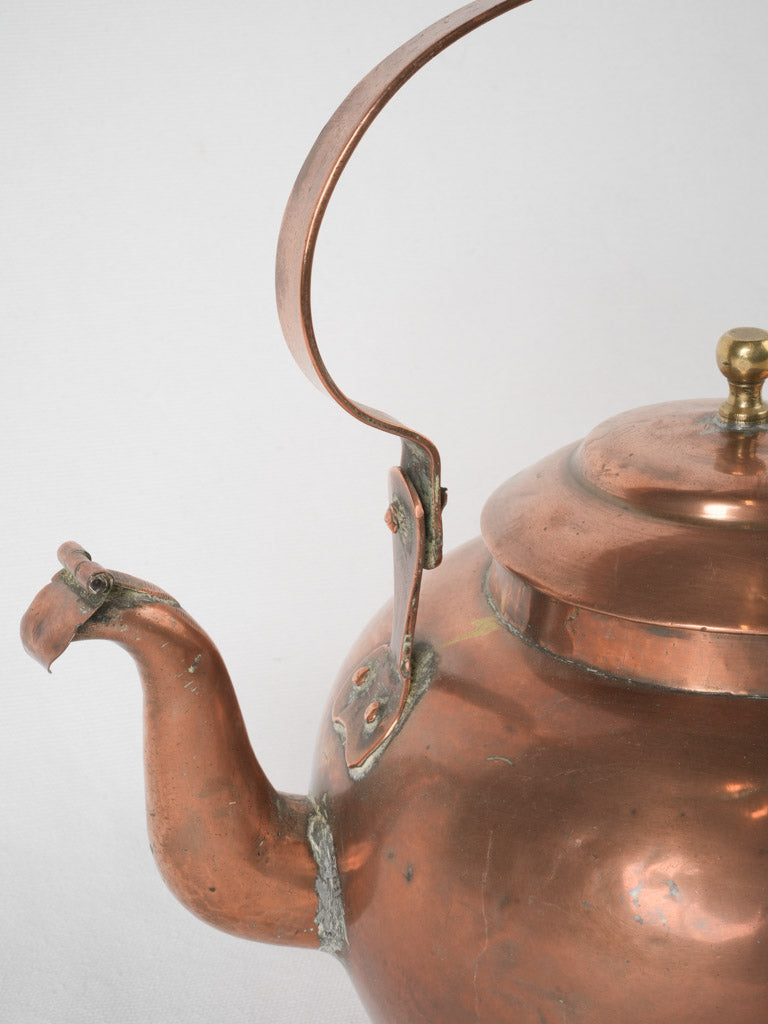 Practical large copper kettle