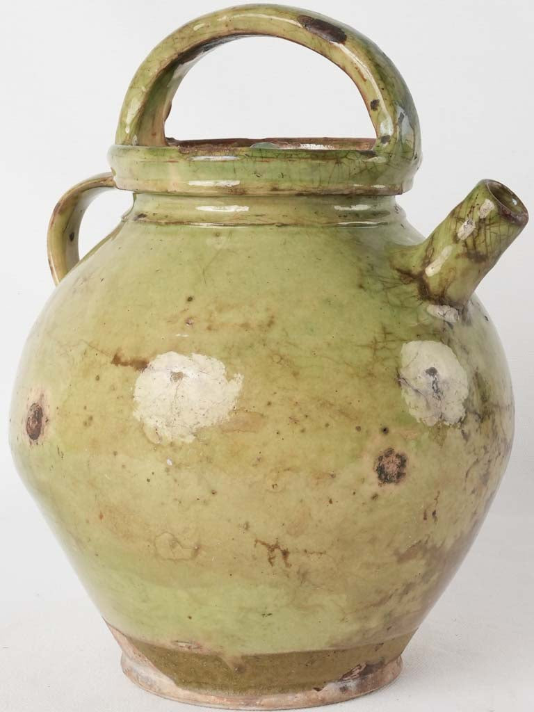 Rustic Provencal style water pitcher