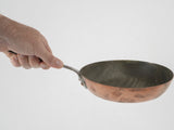 Rustic 19th-century iron sauté pan